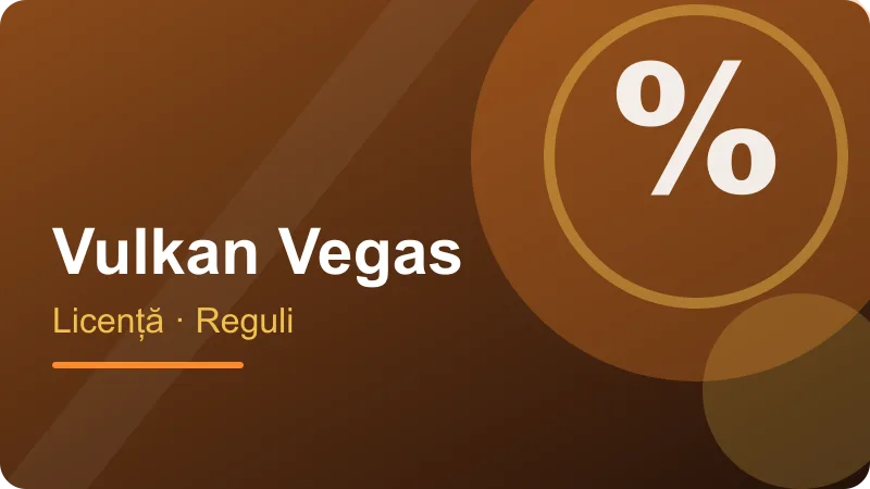 Vulkan Vegas – Casino Vulkan Vegas, acum V.Vegas: operator și licență Casino Vulkan Vegas, acum V.Vegas: operator și licență – ilustrație pentru secțiunea Vulkan Vegas